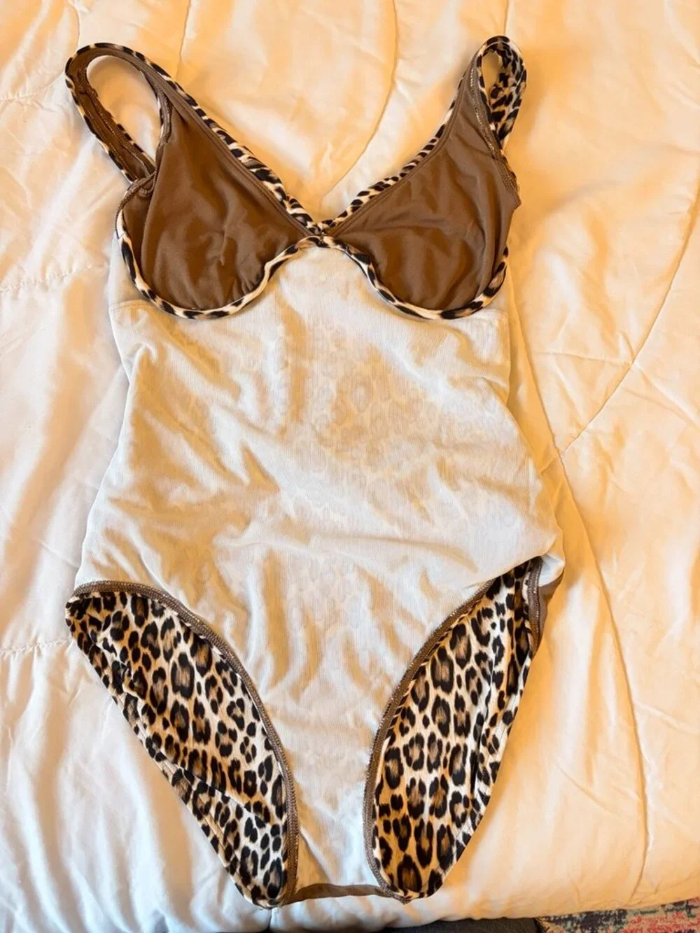 Tommy Bahama leopard print one-piece swimsuit- Size 4